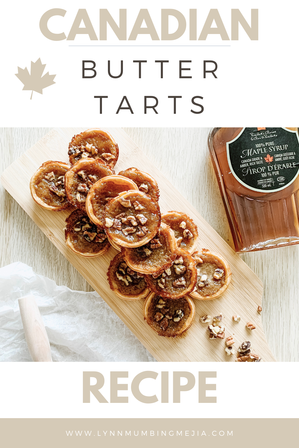 Canadian Butter Tarts | Lynn Mumbing Mejia