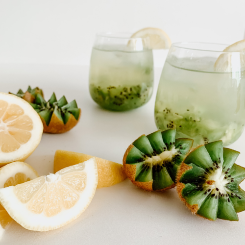 Fresh & Sweet Kiwi Lemonade