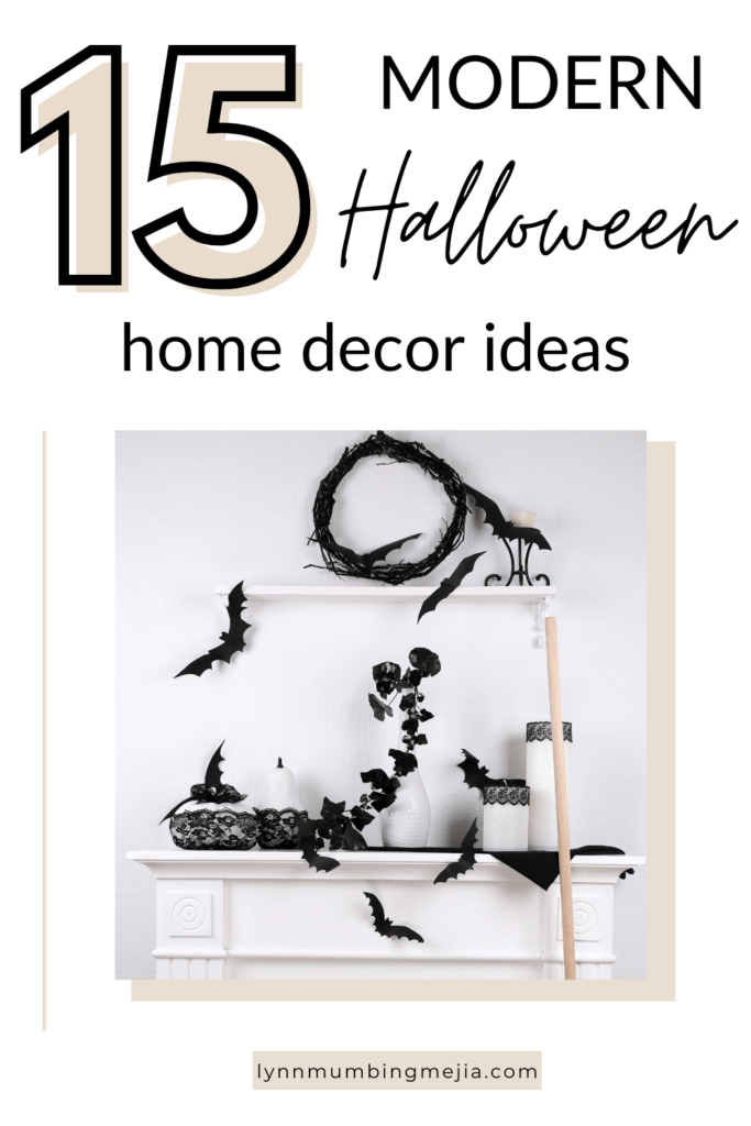15 Modern Halloween Home Decor Ideas | Lynn Mumbing Mejia