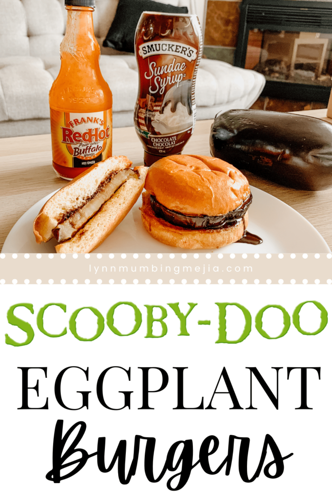 Scooby-Doo's Eggplant Burger with Chocolate Sauce - Pin 2