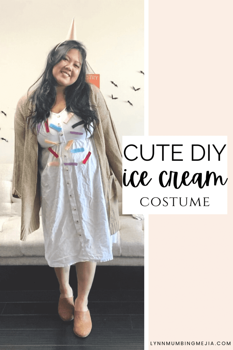 Cute And Affordable Diy Ice Cream Costume Lynn Mumbing Mejia 6922