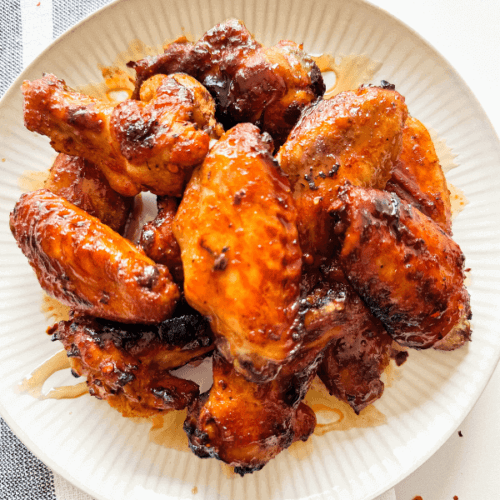 Air Fryer Hot Honey Chicken Wings | Lynn Mumbing Mejia