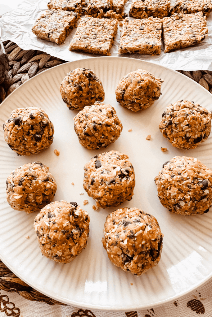 Pin 1 - Peanut Butter Coconut Energy Balls - Lynn Mumbing Mejia