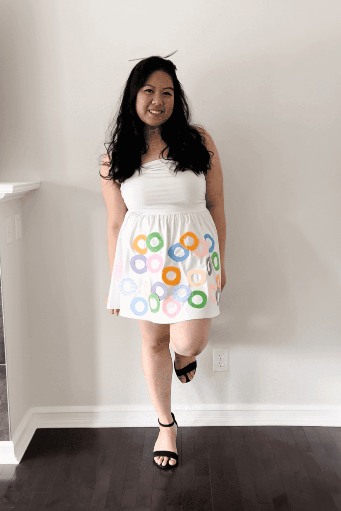 DIY Froot Loops Costume - Pin 1 - Lynn Mumbing Mejia