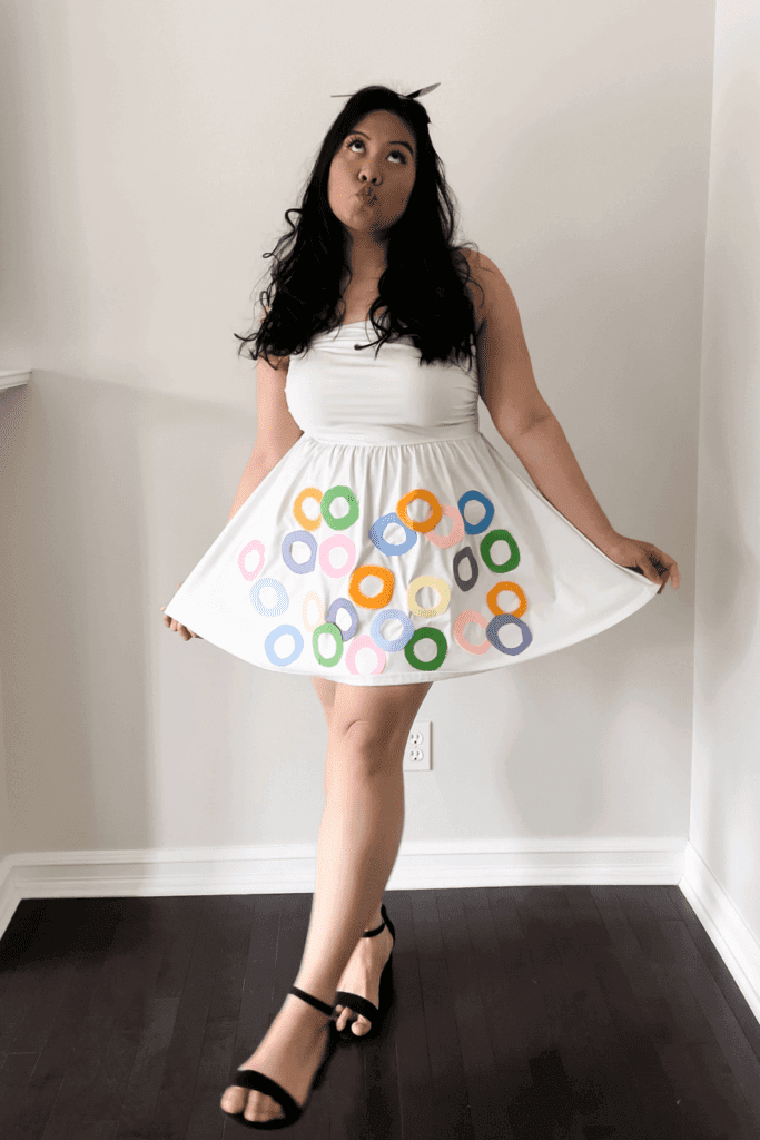 DIY Froot Loops Costume - Pin 2 - Lynn Mumbing Mejia