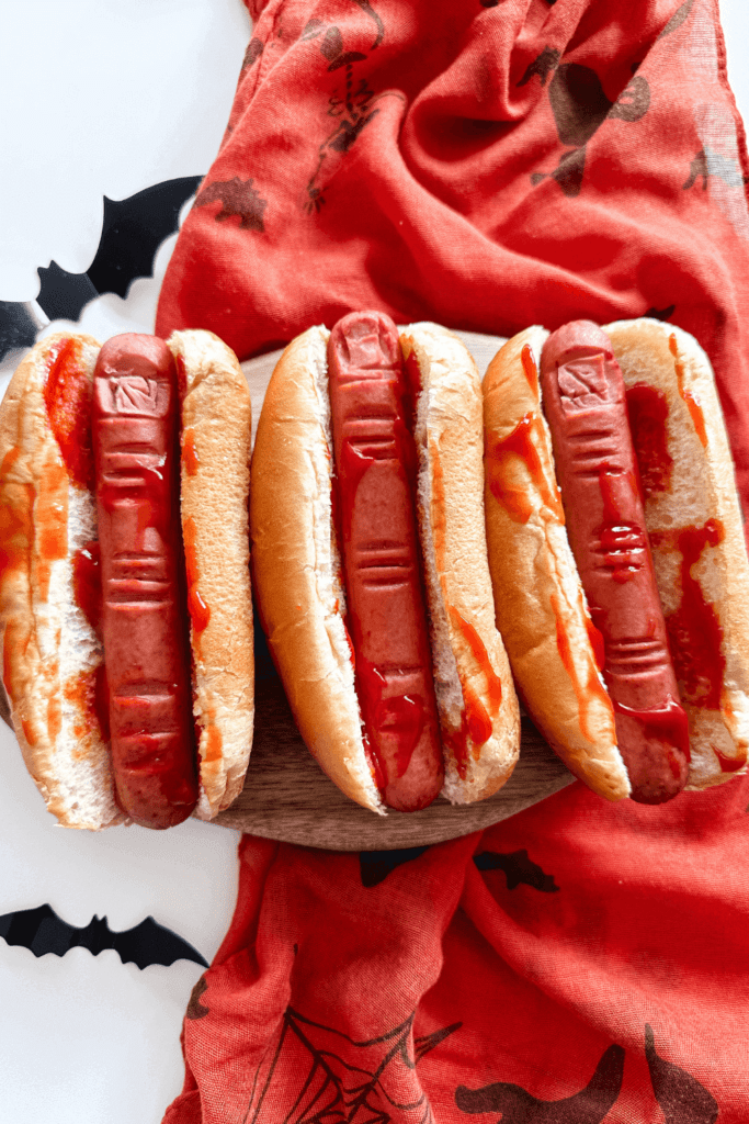 Halloween Finger Hot Dogs - Lynn Mumbing Mejia - Pin 2