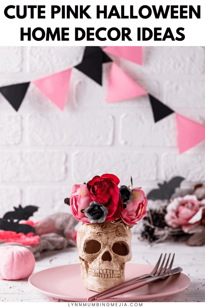 50+ Must- Have Pink Halloween Home Decor - Pin 1 - Lynn Mumbing Mejia