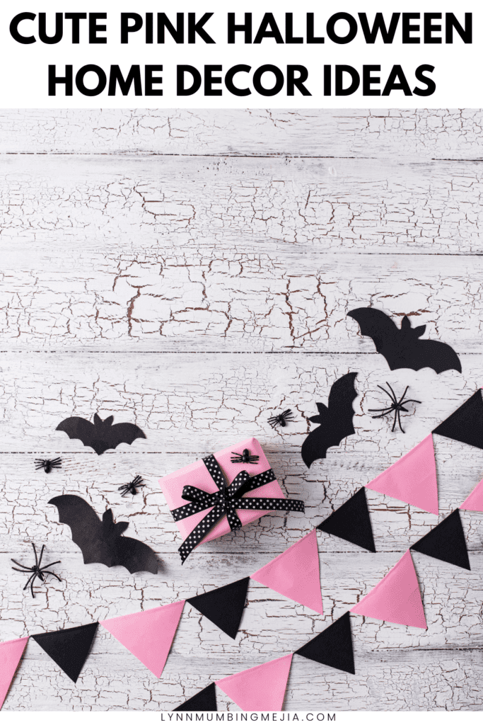 50+ Must- Have Pink Halloween Home Decor - Pin 2 - Lynn Mumbing Mejia