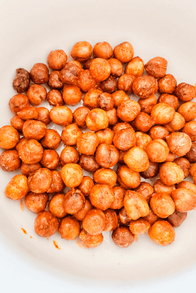 Air Fryer Buffalo Chickpeas - Lynn Mumbing Mejia - Pin 2